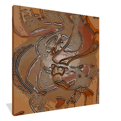 Horse and Rider (Canvas)